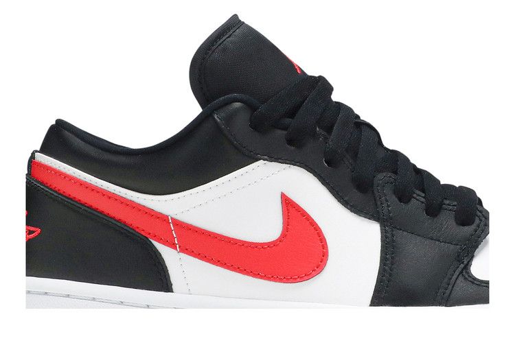 Air Jordan 1 Low Black Siren Red (Women's)