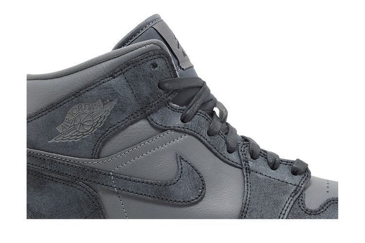Air Jordan 1 Mid Distressed Smoke Grey (Women's)