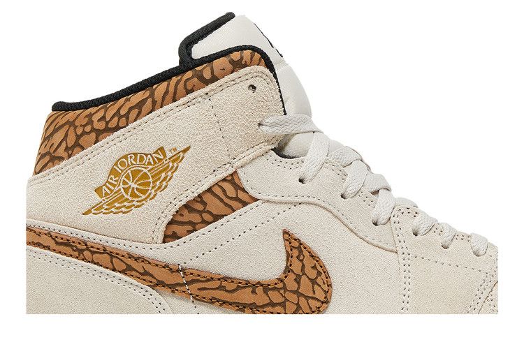 Air Jordan 1 Mid SE Brown Elephant