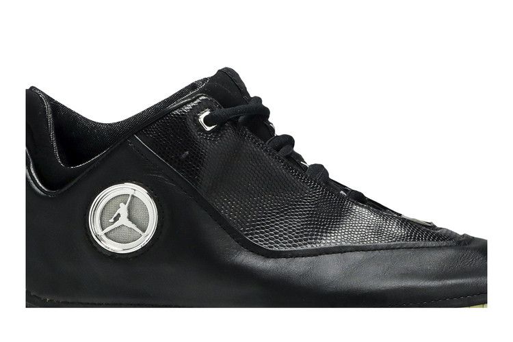 Air Jordan 18 OG Low Black Silver Chrome