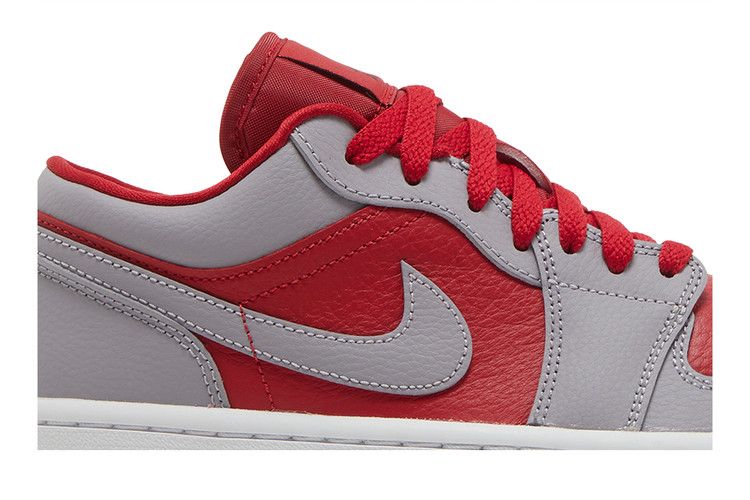 Air Jordan 1 Low SE Homage Split Gym Red Cement Grey (Women's)