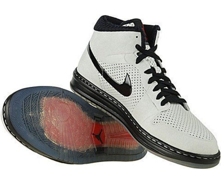 Air Jordan Alpha 1 White Perforated