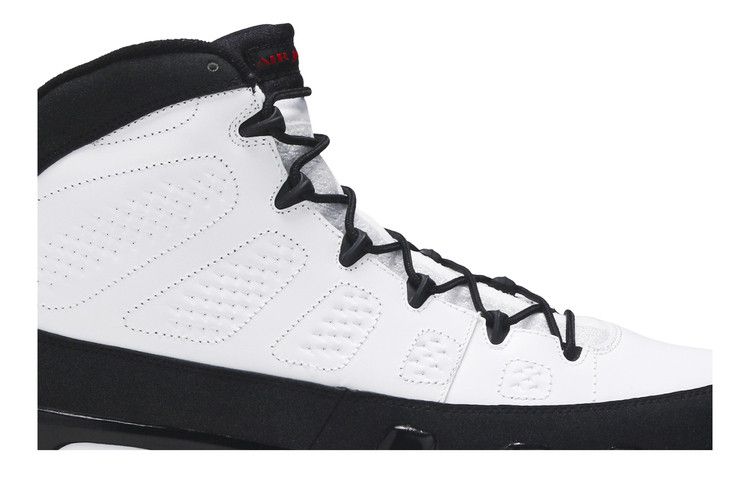 Air Jordan 9 Retro White Black Red (2010)