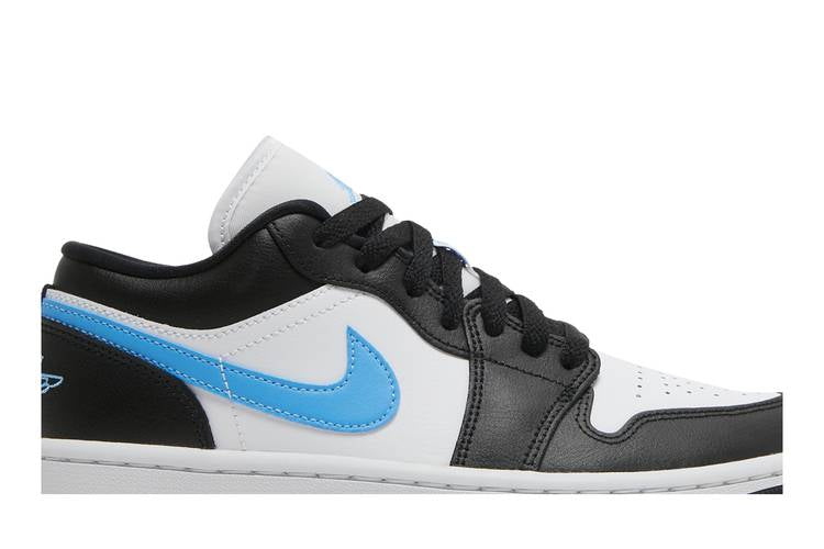 Air Jordan 1 Low Black University Blue White (Women's)