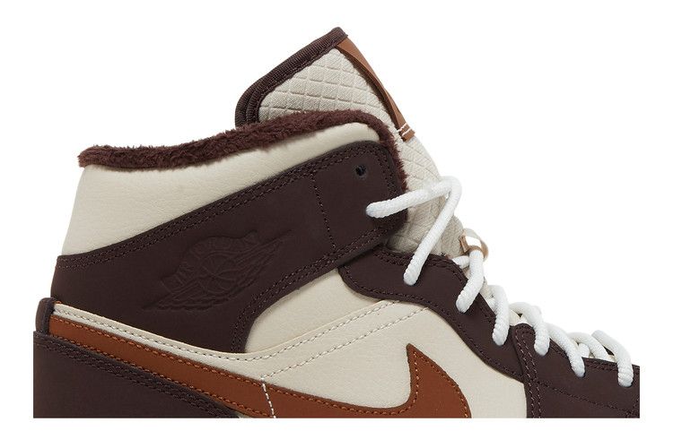Air Jordan 1 Mid SE Brown Basalt Oatmeal (Women's)