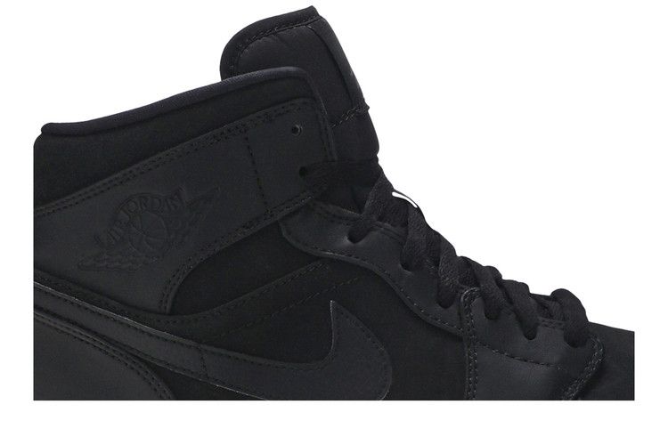 Air Jordan 1 Mid Triple Black (2014)