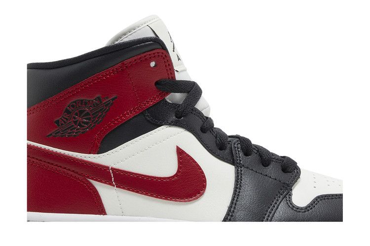 Air Jordan 1 Mid Gym Red Off Noir (Women's)