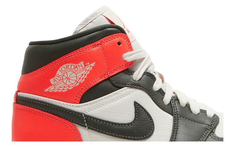 Air Jordan 1 Mid Newsprint Light Orewood Brown (Women's)