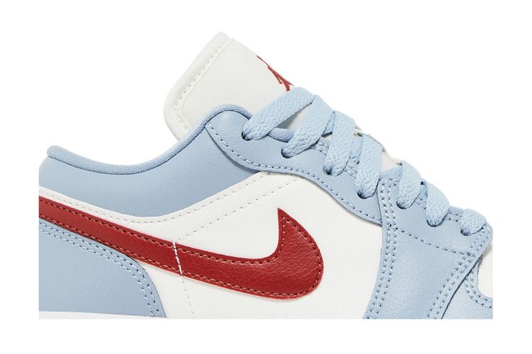 Air Jordan 1 Low Blue Whisper Dune Red (Women's)