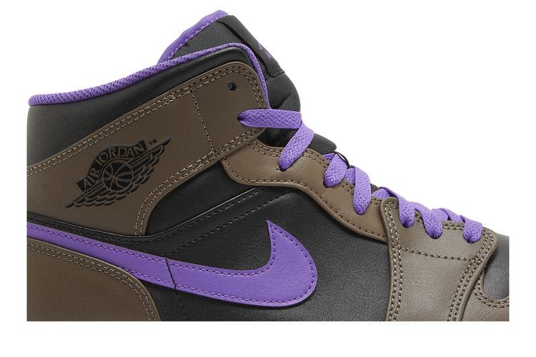 Air Jordan 1 Mid Purple Mocha