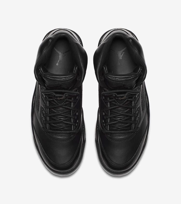Air Jordan 5 Retro Premium Triple Black