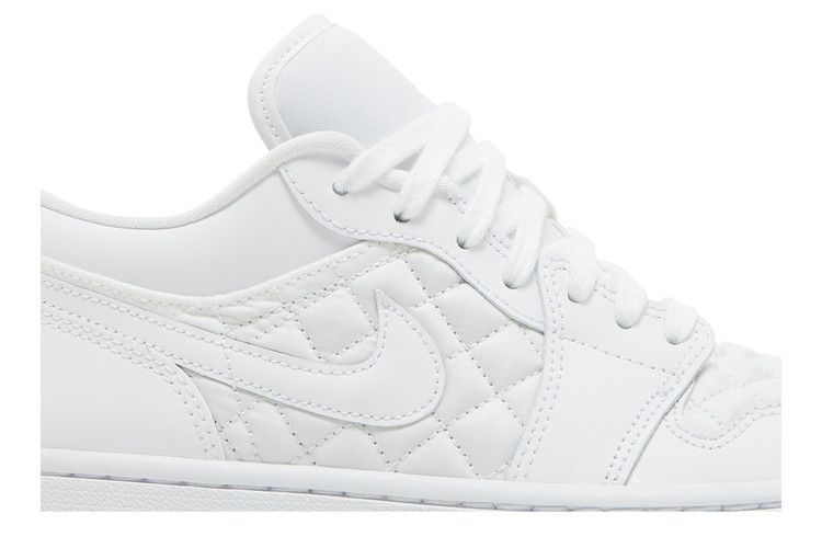 Air Air Jordan 1 Low Quilted White (Women's)