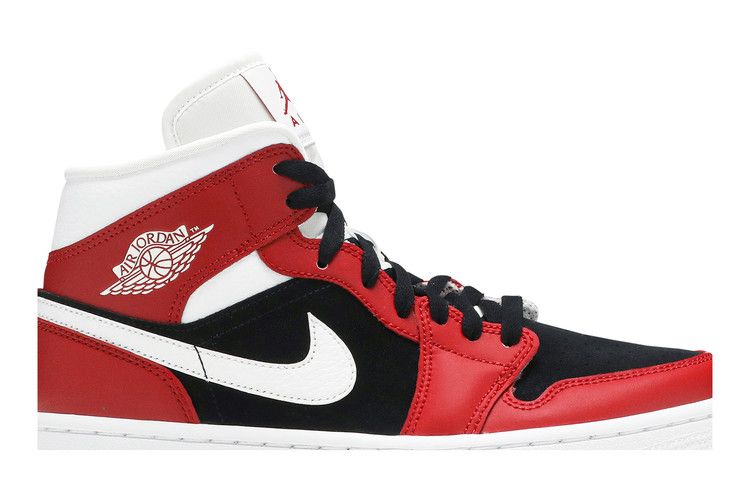 Air Jordan 1 Mid Gym Red Black (Women's)