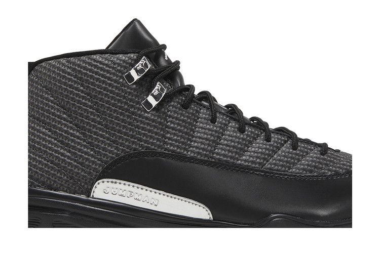 Air Jordan 12 Retro MCS Black Metallic Silver