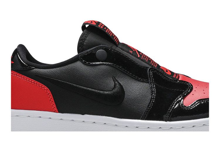 Air Jordan 1 Low Slip Black Hot Punch (Women's)