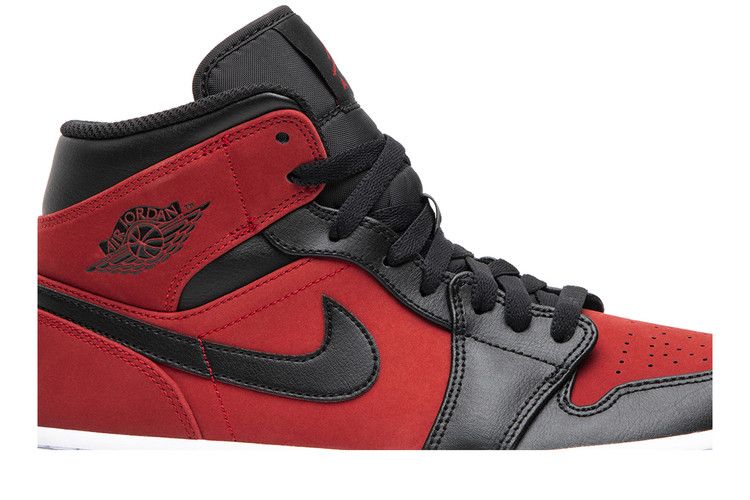 Air Jordan 1 Mid Gym Red Black