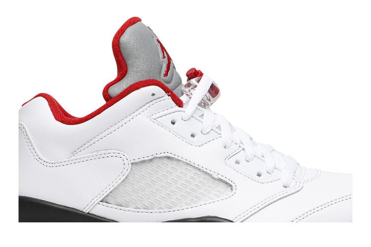 Air Jordan 5 Retro Low Golf Fire Red (Silver Tongue)