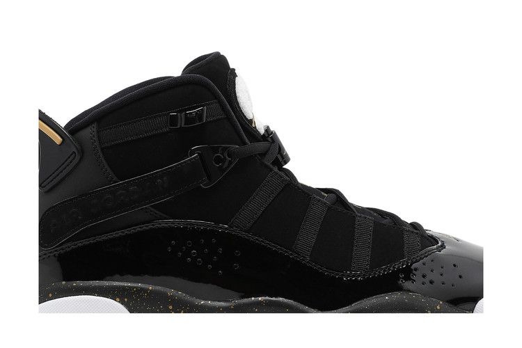 Air Jordan 6 Rings Black Metallic Gold White