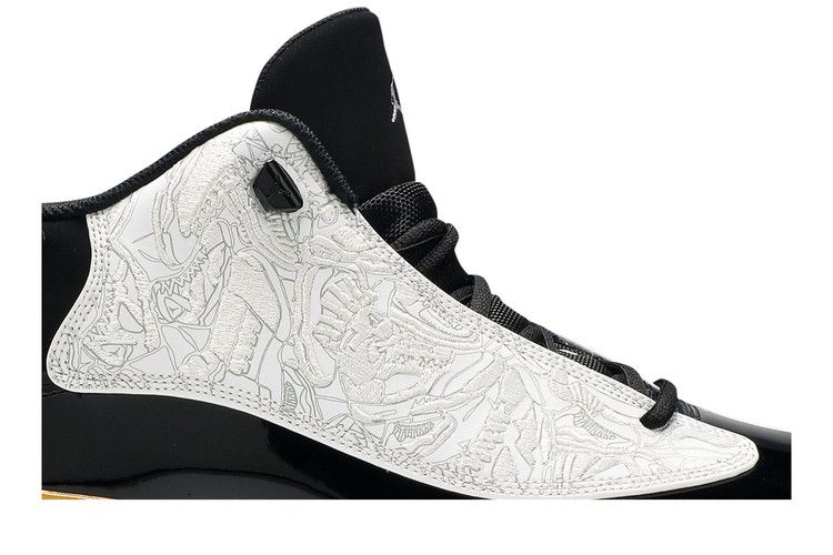 Air Jordan Dub Zero Black Metallic Gold White