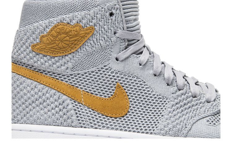 Air Jordan 1 Retro High Flyknit Wolf Grey