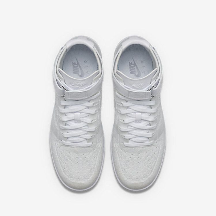 Nike Air Force 1 Ultra Flyknit Mid Triple White