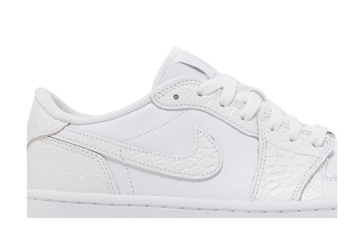 Air Jordan 1 Retro Low Golf White Croc