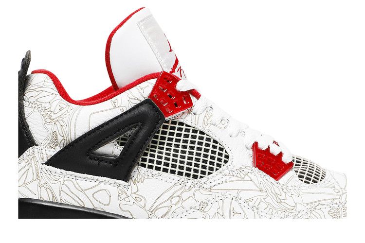 Air Jordan 4 Retro White Laser