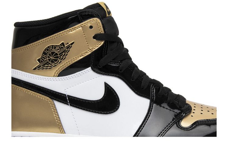 Air Jordan 1 Retro High NRG Patent Gold Toe