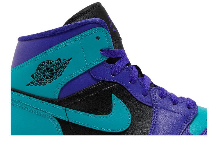 Air Jordan 1 Mid Black Grape (Women's)