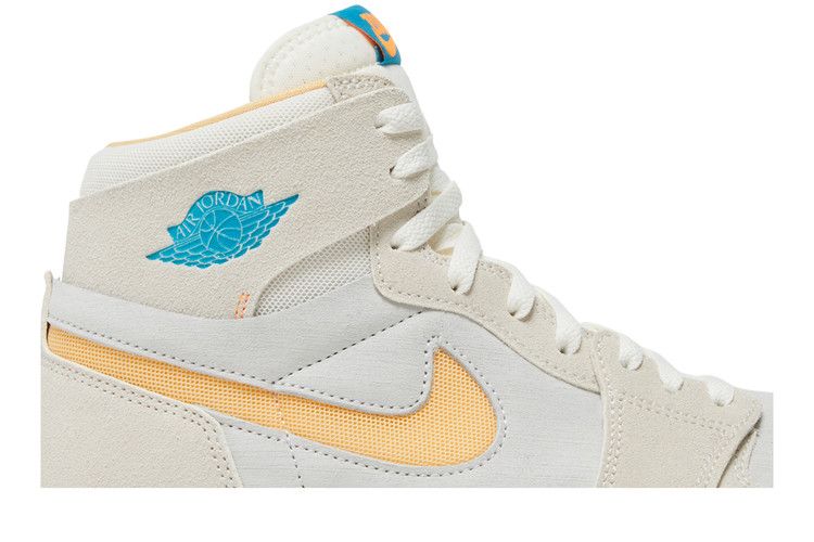 Air Jordan 1 Zoom CMFT 2 Orewood Brown Bright Citrus Sail