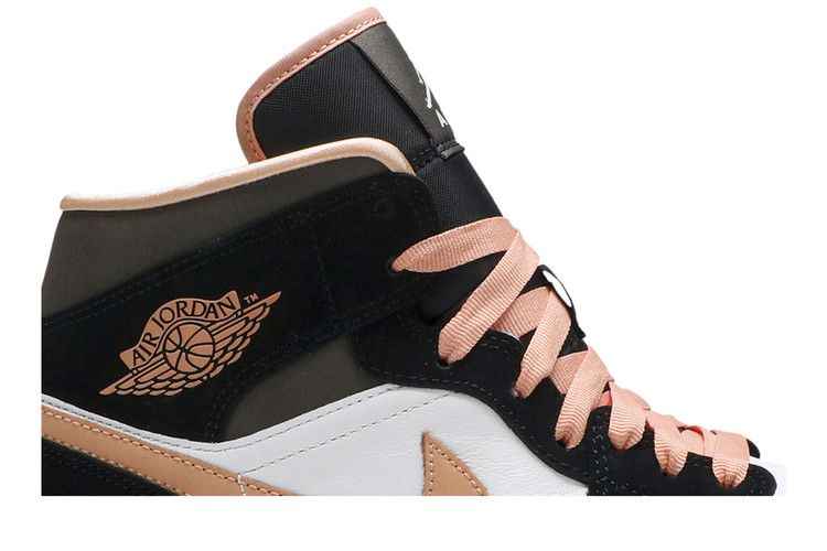 Air Jordan 1 Mid Peach Mocha (Women's)