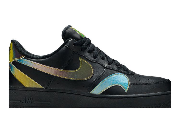 Nike Air Force 1 Low Misplaced Swooshes Black Multi