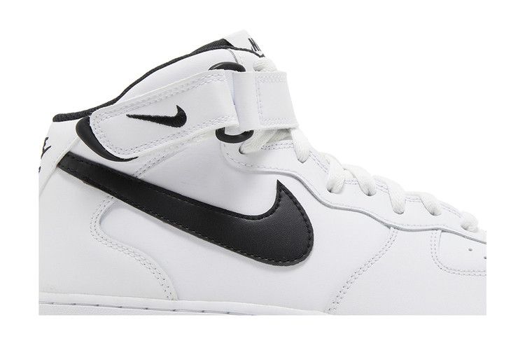 Nike Air Force 1 Mid White Black (2023)