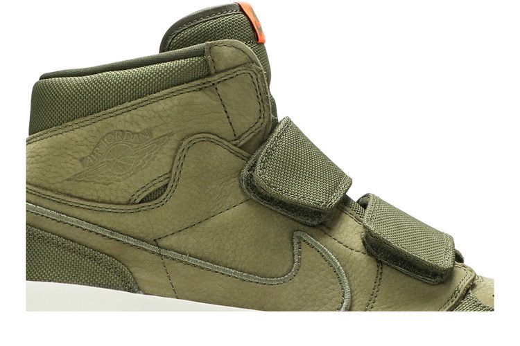Air Jordan 1 Retro High Double Strap Olive Canvas