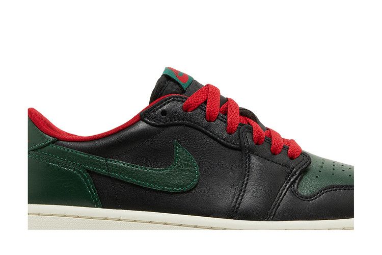 Air Jordan 1 Retro Low OG Gorge Green Varsity Red (Women's)