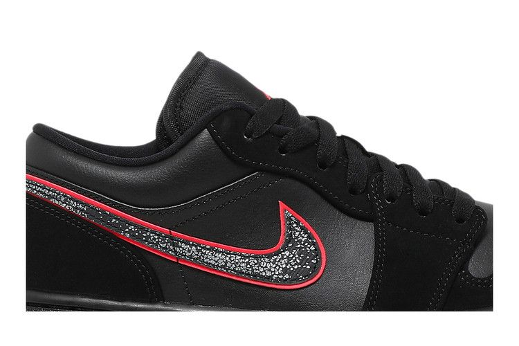 Air Jordan 1 Low Black Red Orbit