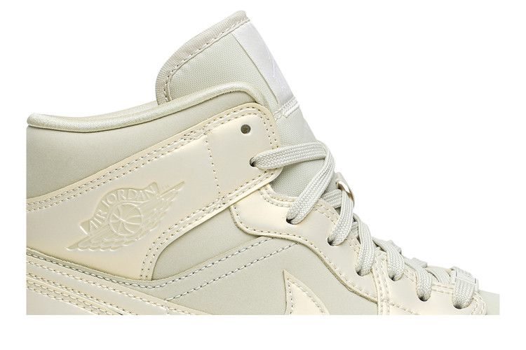 Air Jordan 1 Mid Goose Feather Yellow (Women's)