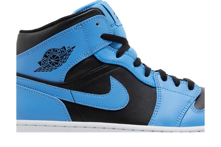 Air Jordan 1 Mid University Blue Black