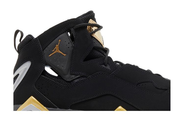 Air Jordan True Flight Black Metallic Gold
