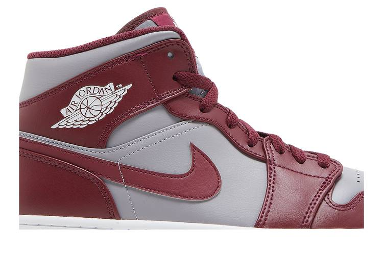 Air Jordan 1 Mid Cherrywood Red