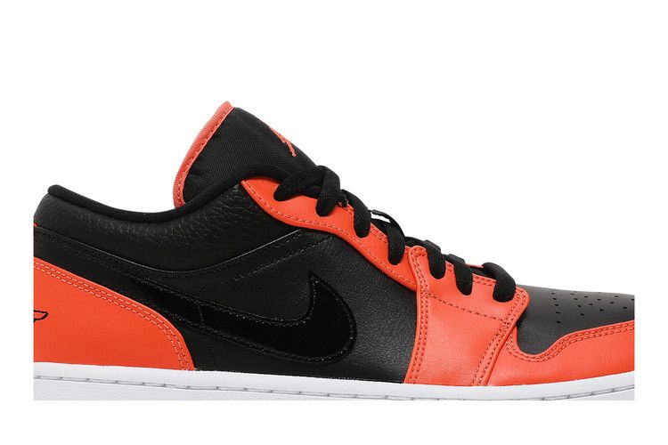 Air Jordan 1 Low SE Black Turf Orange
