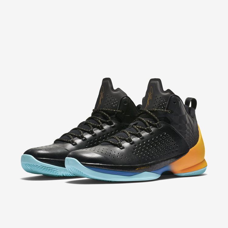 Air Jordan Melo M11 Black/Metallic Gold-Bright Ctrs-Lsr