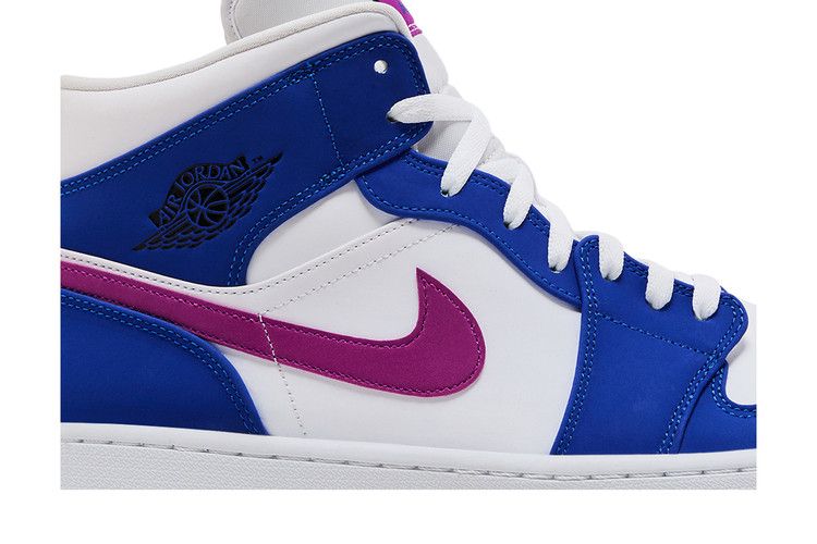Air Jordan 1 Mid Hyper Royal Hyper Violet
