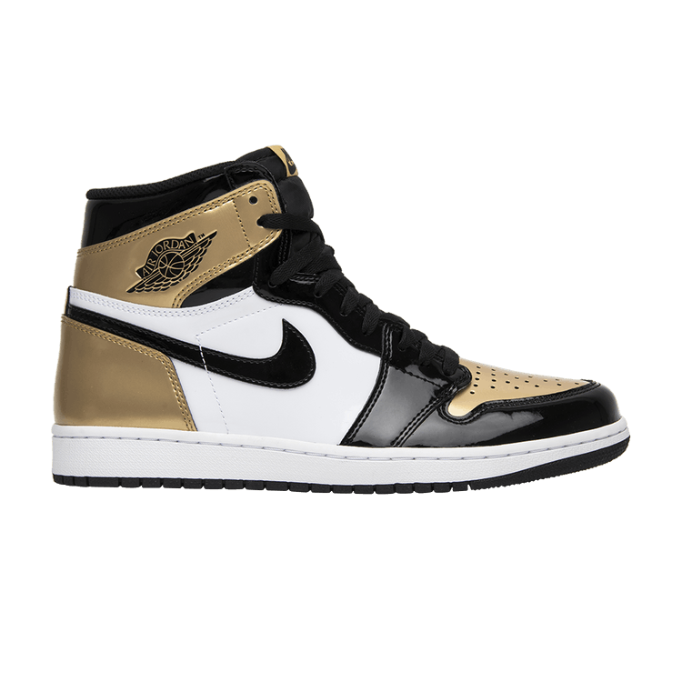 Air Jordan 1 Retro High NRG Patent Gold Toe