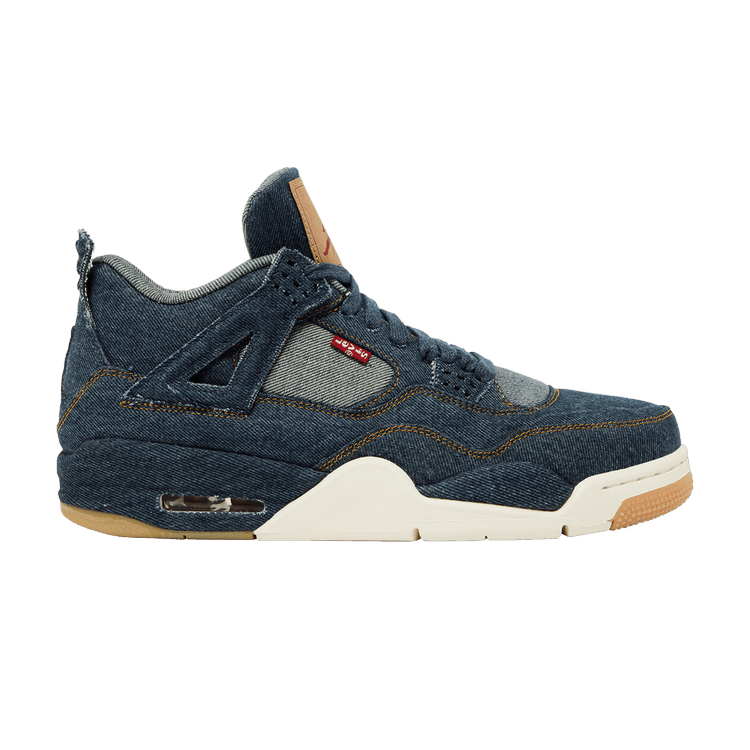Air Jordan 4 Retro Levi's Denim (Tag with Levi's Logo)