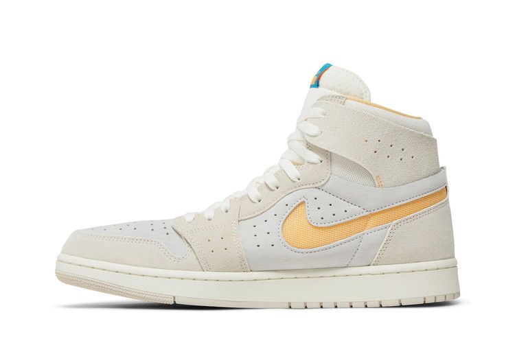 Air Jordan 1 Zoom CMFT 2 Orewood Brown Bright Citrus Sail