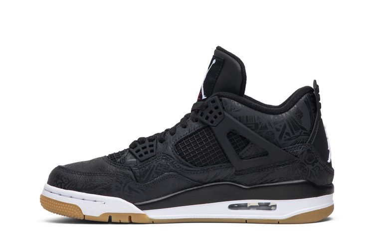 Air Jordan 4 Retro Laser Black Gum