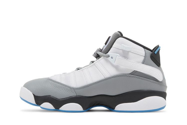 Air Jordan 6 Rings White Particle Grey Dutch Blue