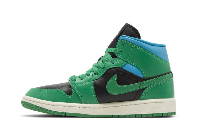 Air Jordan 1 Mid Lucky Green Aquatone (Women's)
