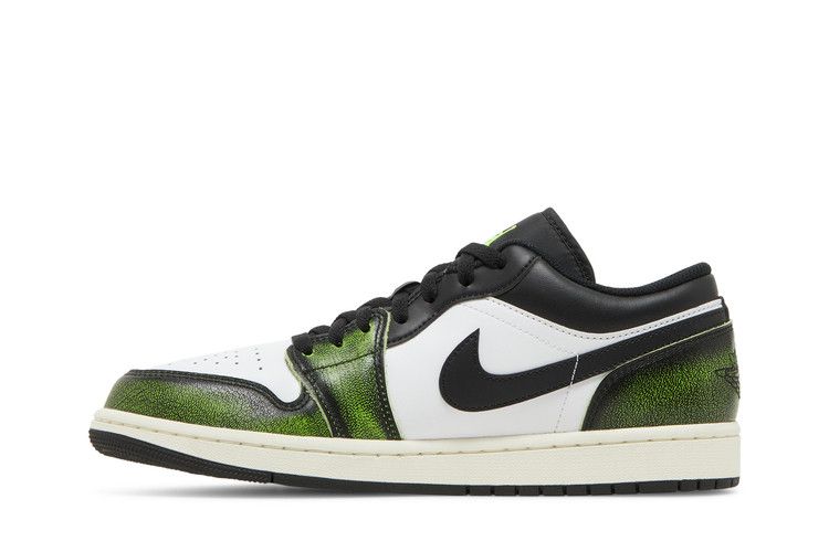 Air Jordan 1 Low Wear Away Electric Green